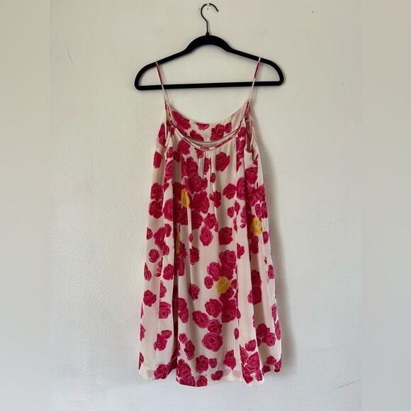 Anthropologie Moulinette Soeurs Atypical Situation Dress 100% Silk - Picture 3 of 8